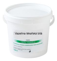 Lékařská vazelína bílá 1000 ml