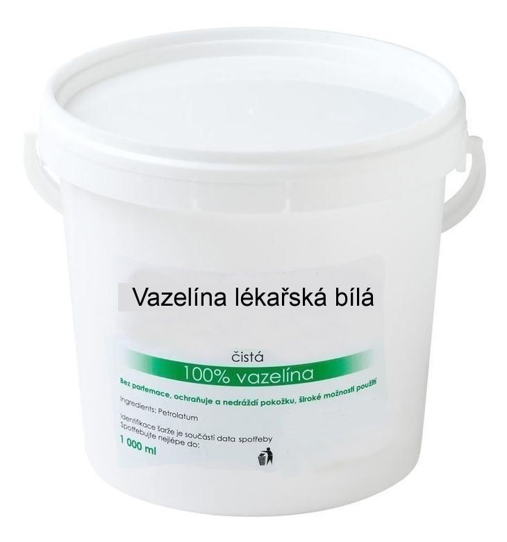 VITECOM Lékařská vazelína bílá 1000 ml