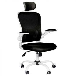 Kancelářská židle MAX COMFORT 73H - černo-bílá