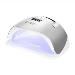 UV LED lampa na nehty Glow F2 SP 220 W - stříbrná