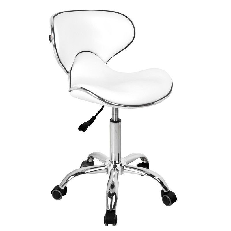 Kosmetická židle GABBIANO Q-4599 bílý (AS)