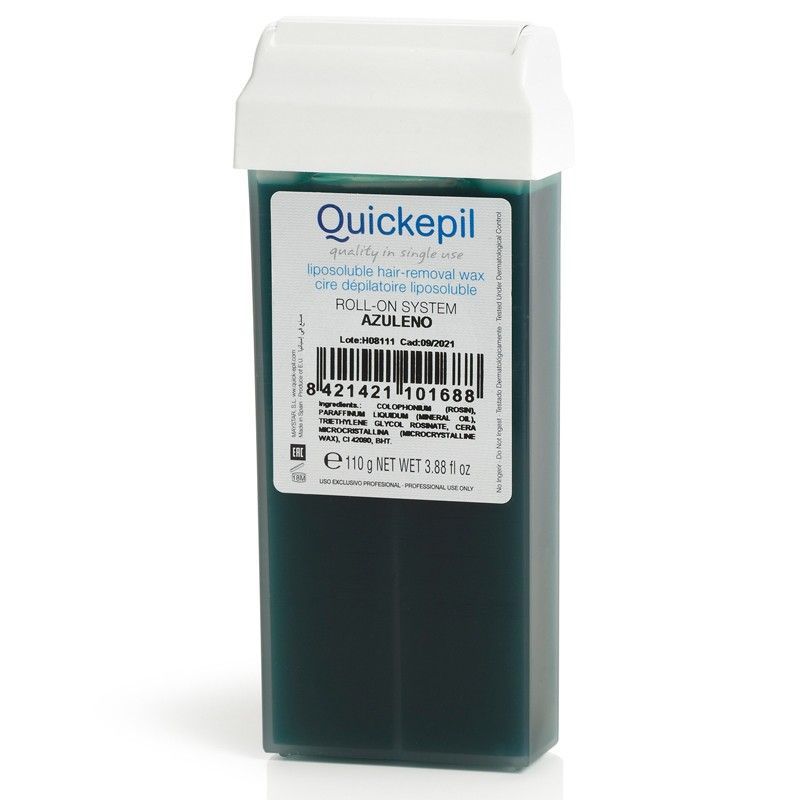 Depilační vosk QUICKEPIL - rolka 100g azulen (AS)