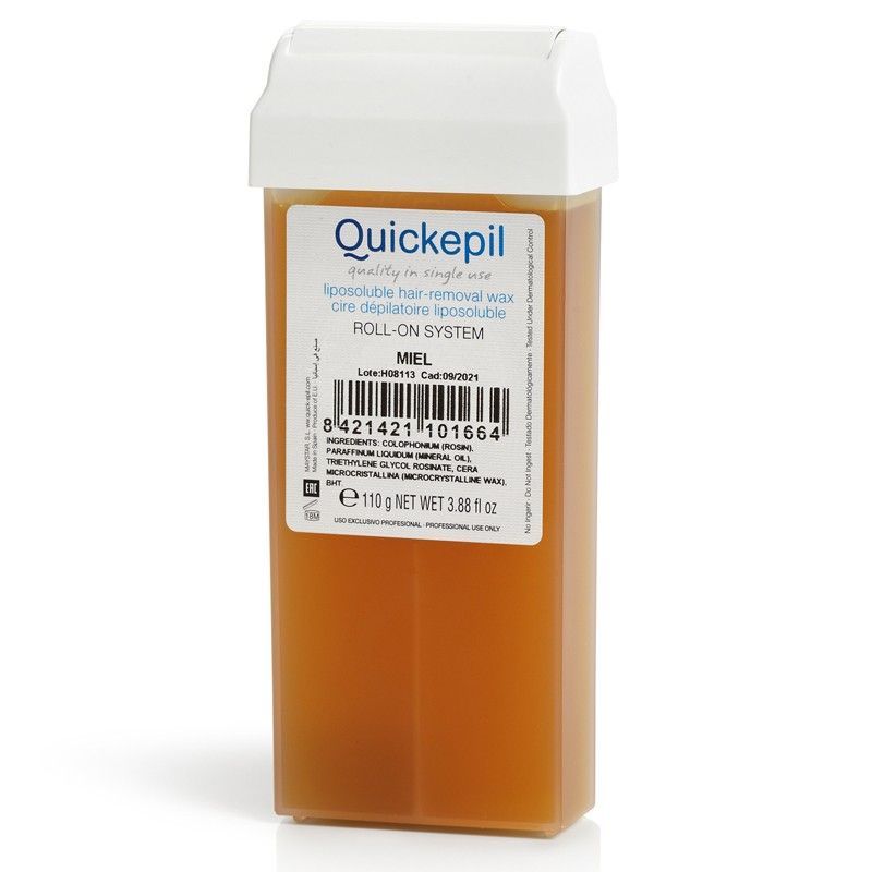 Depilační vosk QUICKEPIL - rolka 100g natural (AS)