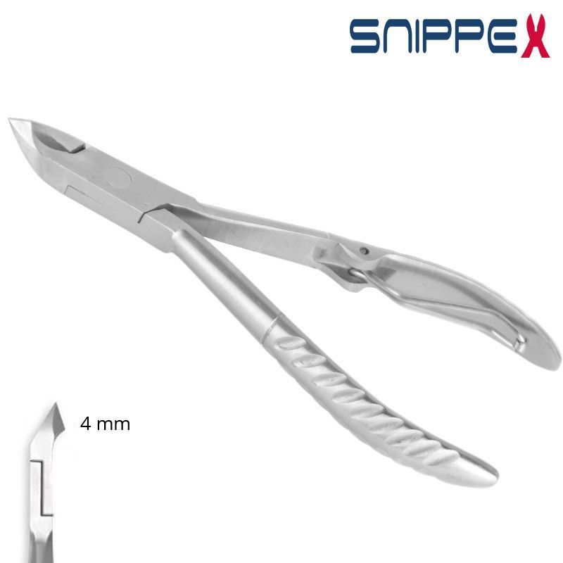 Kleště na kůžičky SNIPPEX 10cm/4mm vroubkované (AS)