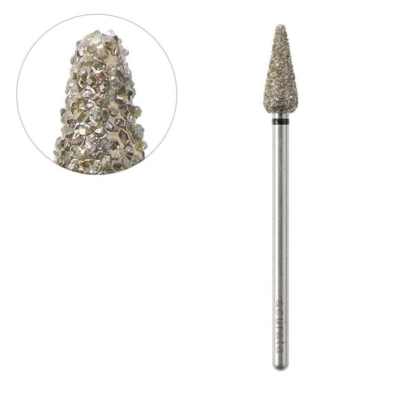 Frézka na pedikúru diamantová kužel 6,0/12,0mm ACURATA (AS)
