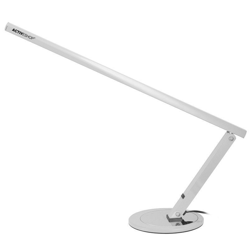 Stolní lampa SLIM 20W stříbrná (AS)