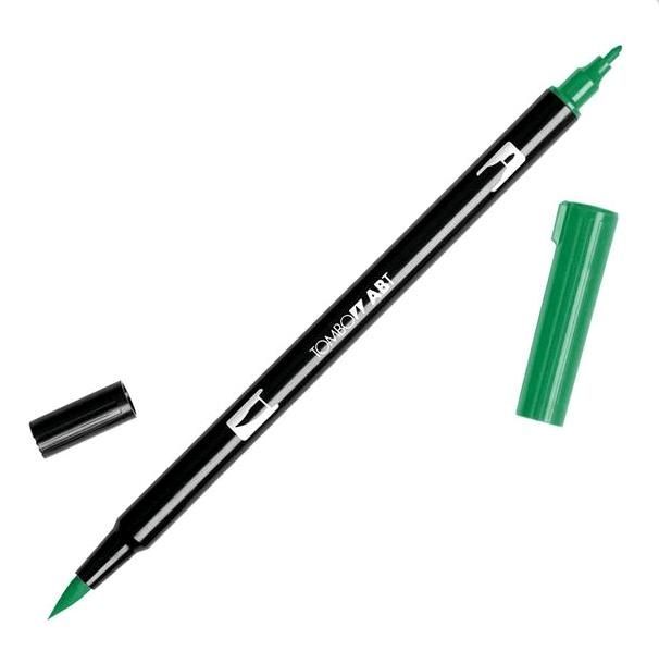 Oboustranné pero - TOMBOW zelené (K)