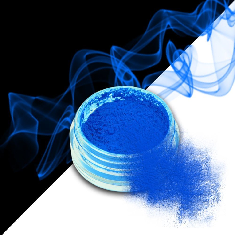 Nehtový pyl SMOKE NAILS - smoke efekt 12 NEON BLUE (A)