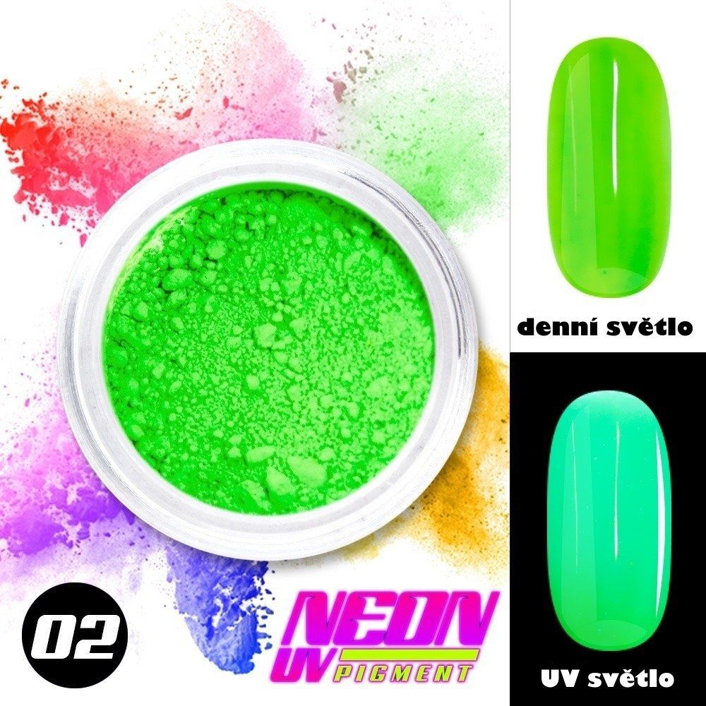 NEON UV pigment - neonový pigment v prášku 02 (A)