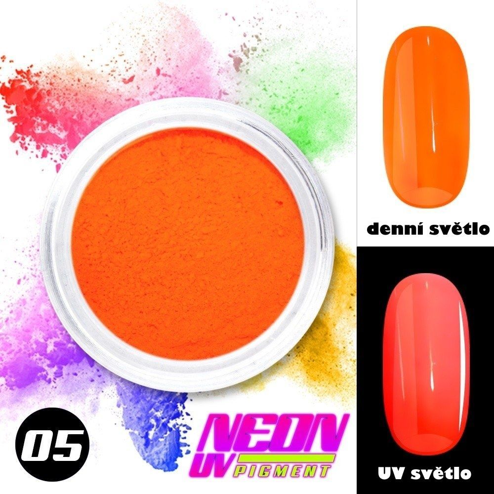 NEON UV pigment - neonový pigment v prášku 05 (A)