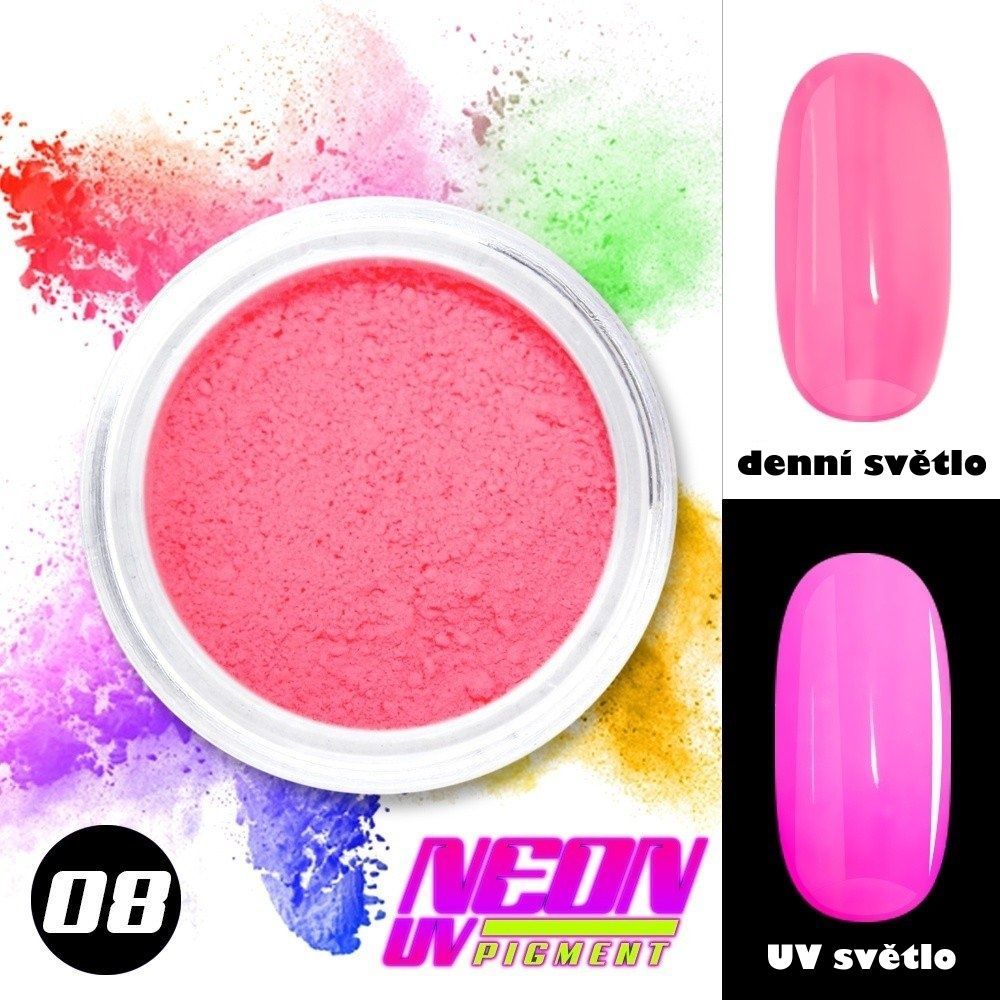NEON UV pigment - neonový pigment v prášku 08 (A)